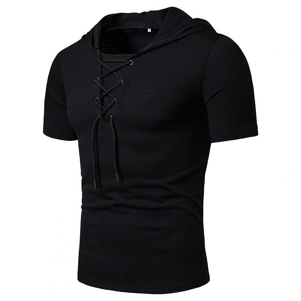 EPibuss New Men Short Sleeve Streetwear Breathable T-Shirt
