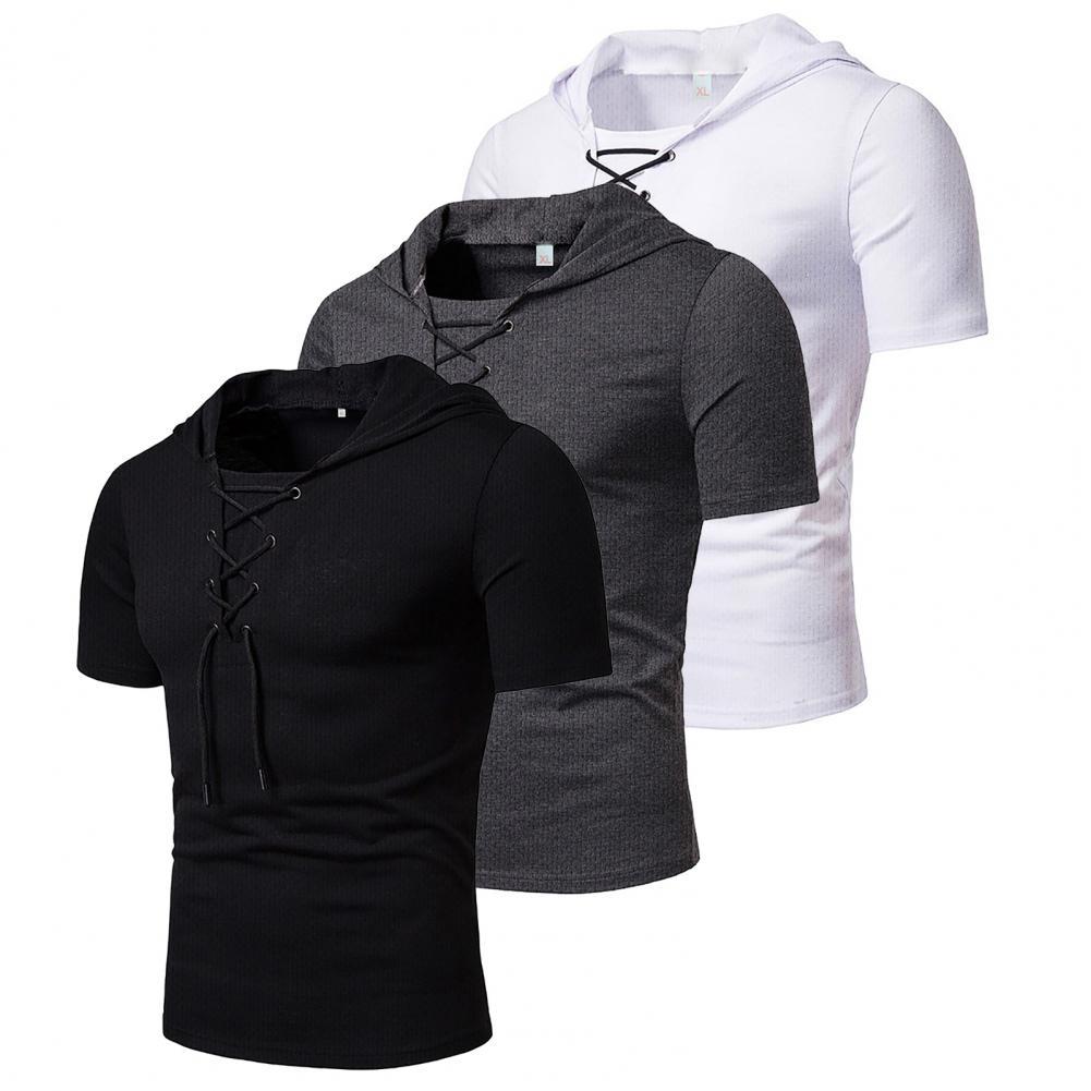 EPibuss New Men Short Sleeve Streetwear Breathable T-Shirt