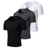 EPibuss New Men Short Sleeve Streetwear Breathable T-Shirt