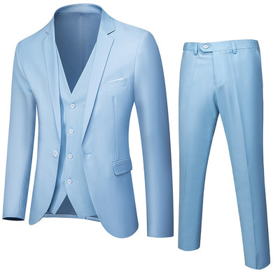 EPibuss Men Two-Piece Light Business Suit