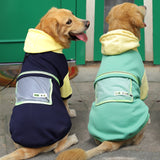 EPibuss Autumn Winter Warm HOOPET Thick Hoodie Jacket For Medium Large Dogs