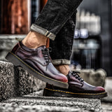 EPibuss Men Casual  Artificial Leather Driving Oxford boot Shoes