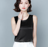 Epibuss Thick silk tanks women sexy satin tank tops