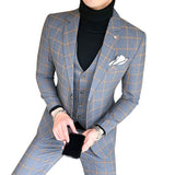 EPibuss Men Fashion 3pcs Set Business Suit