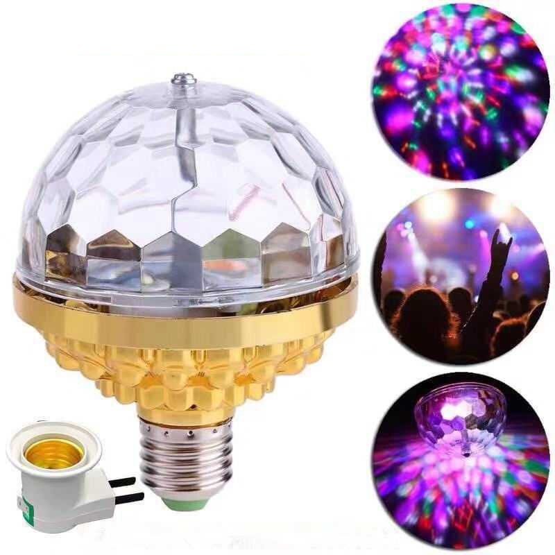 EPibuss Colorful Auto Rotating Lighting For Home Party KTV Disco DJ Ball Light
