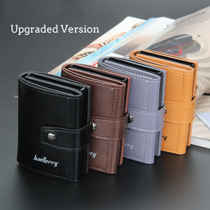 EPibuss Men Carbon Aluminum Credit Card Case Holder Wallet