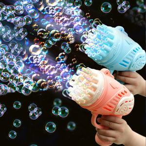 EPibuss Automatic Summer Electric Soap Bubble Blower Machine Gun Toy