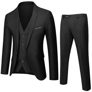 EPibuss Men Two-Piece Light Business Suit