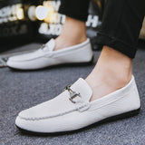 EPibuss Brand Shoes Men Classic Split Leather Loafers Casual Shoes