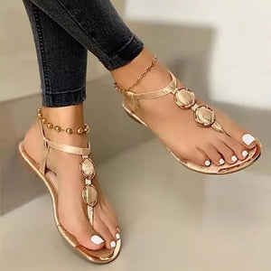 EPibuss Summer  Women Fashion Flat Sandals