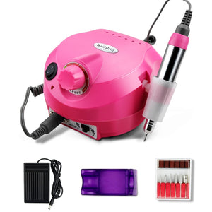 EPibuss 35000/20000 RPM Electric  Drill Machine, Electric Cutter Sets for Pedicure Manicure Nail Tips