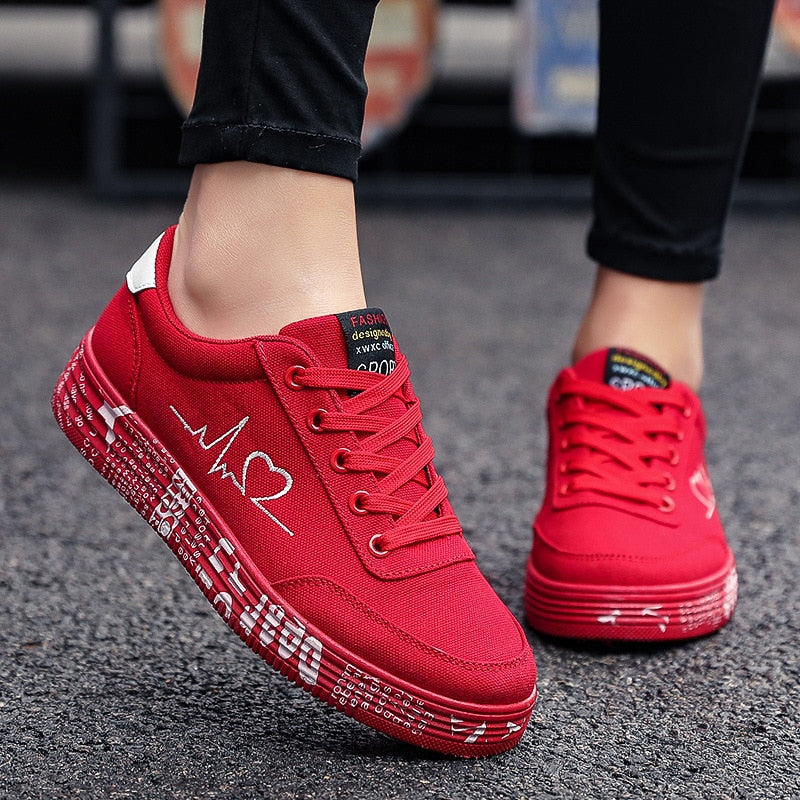 EPibuss Women Breathable Vulcanized  Sneakers