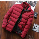 EPibuss Men Lightweight Warm Winter Zip Jacket